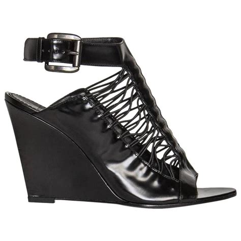 givenchy black wedges|Givenchy slippers sale.